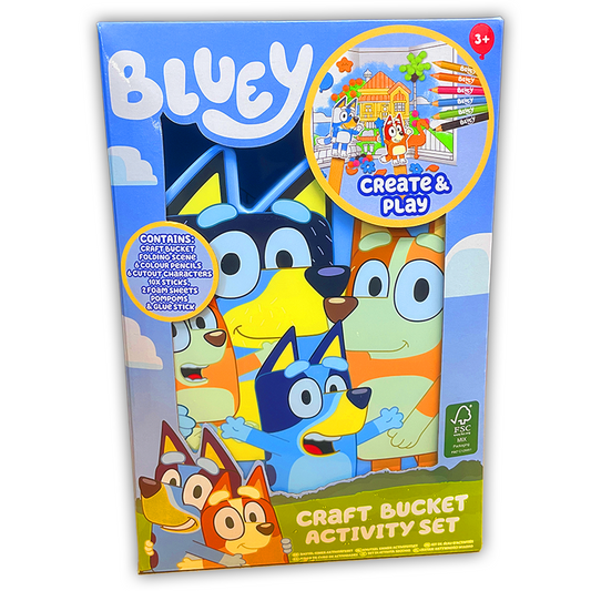 Bluey Craft Bucket Activity Set