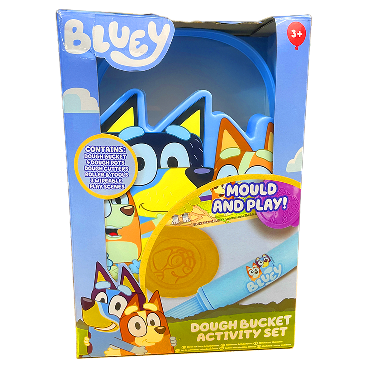 Bluey Dough Bucket Activity Set