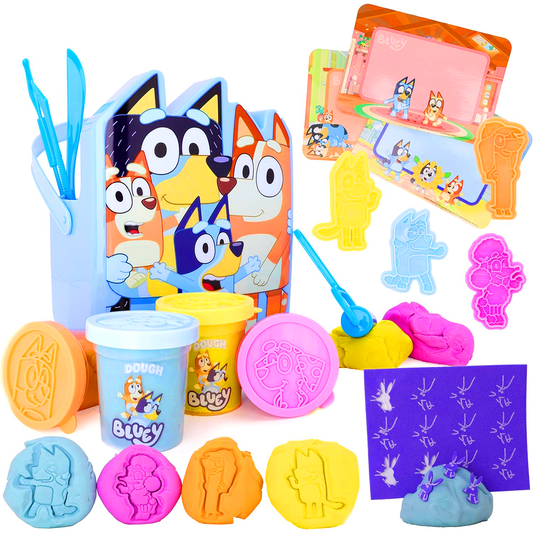 Bluey Dough Bucket Activity Set