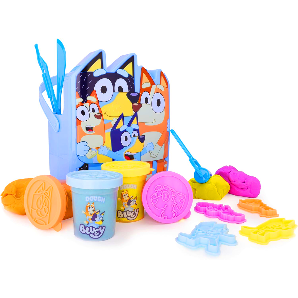 Bluey Dough Bucket Activity Set