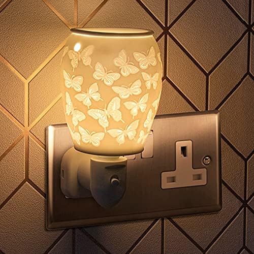 Desire Aroma Butterfly Plug In Fragrance Oil Wax Melt Burner