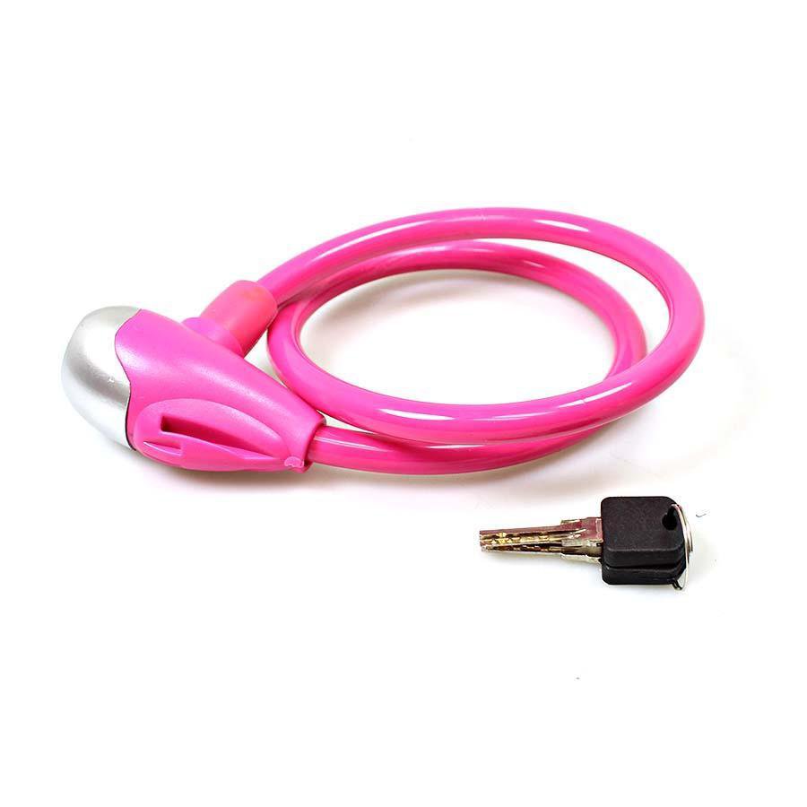 Bicycle Lock with d 2 Keys Assorted Colours 0684 A