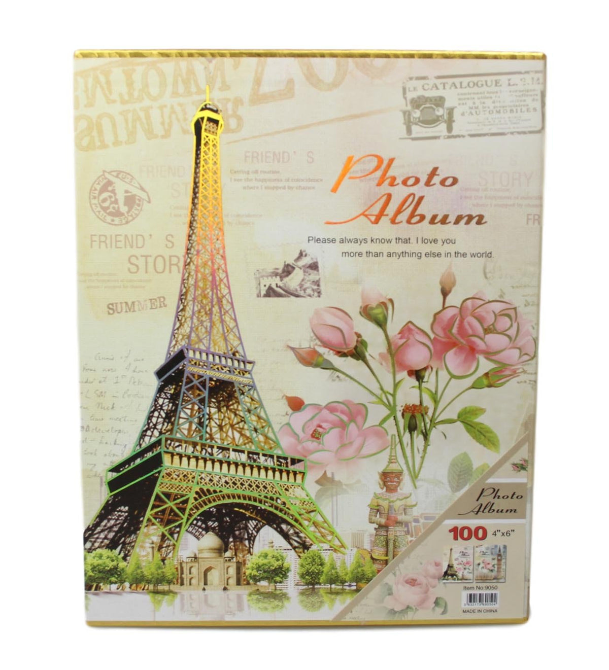Paris Vintage Memories Wedding Birthday Photo Picture Album " Assorted Designs