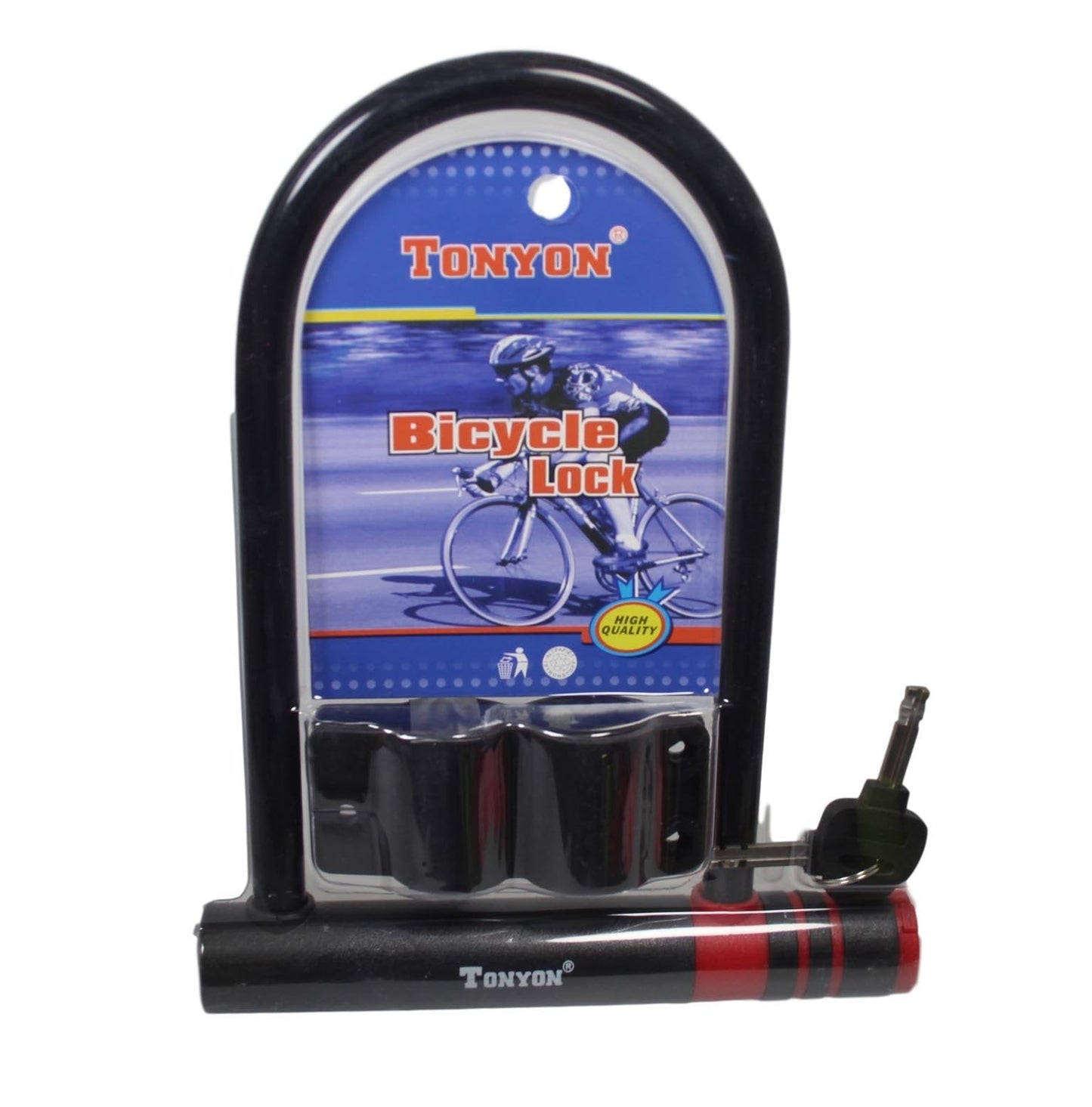 Multifunction Bike Lock Heavy Duty Multipurpose Use Black Bike Lock 195Mm X 245Mm
