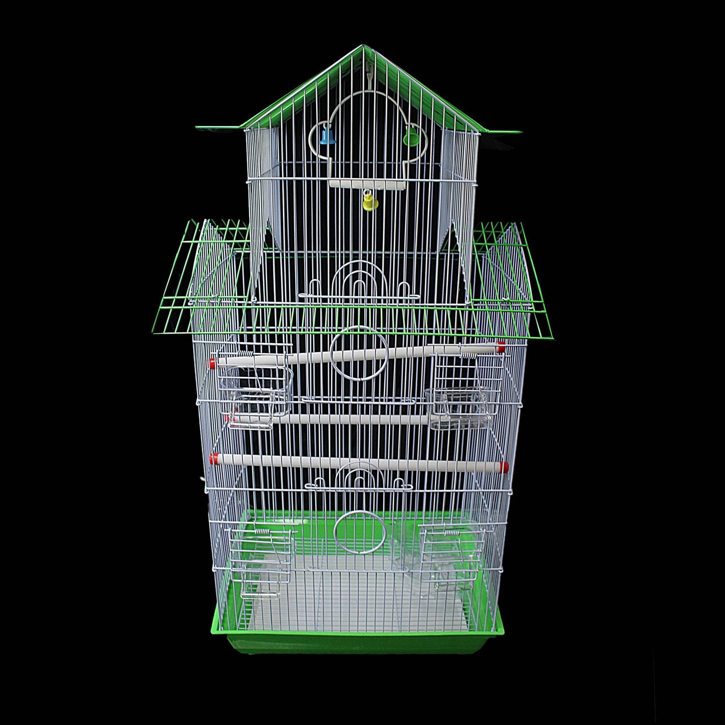 Large Metal Bird Cage 72 x 37 cm Assorted Colours 0085