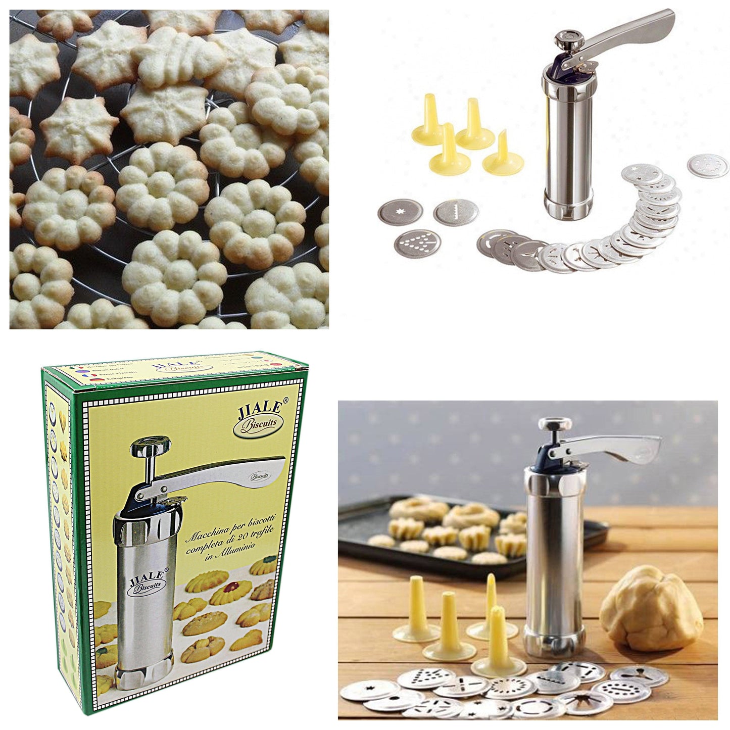 Biscuit Maker with Assorted Accessories Set 1056 A