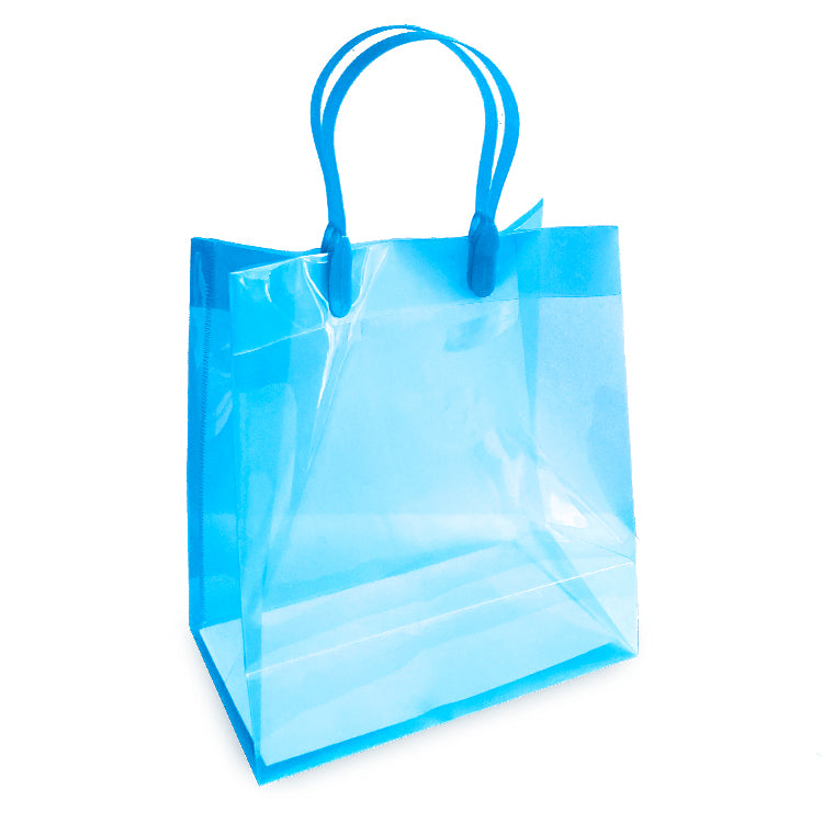 Deluxe Plastic Gift Bag Blue