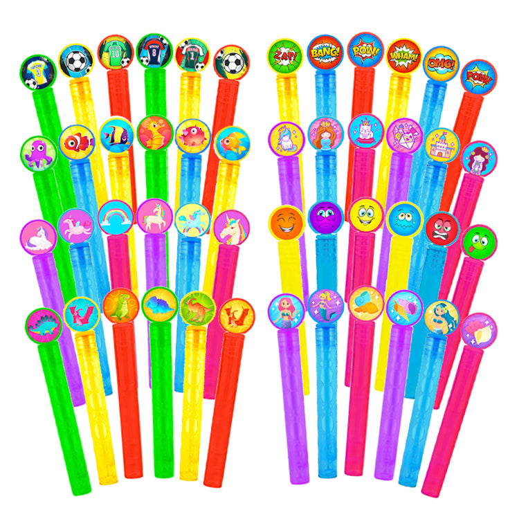 Mini Bubble Tubes x 96 Mega Value Mix