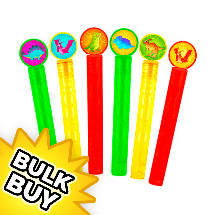 Dinosaur Bubble Tubes x 72