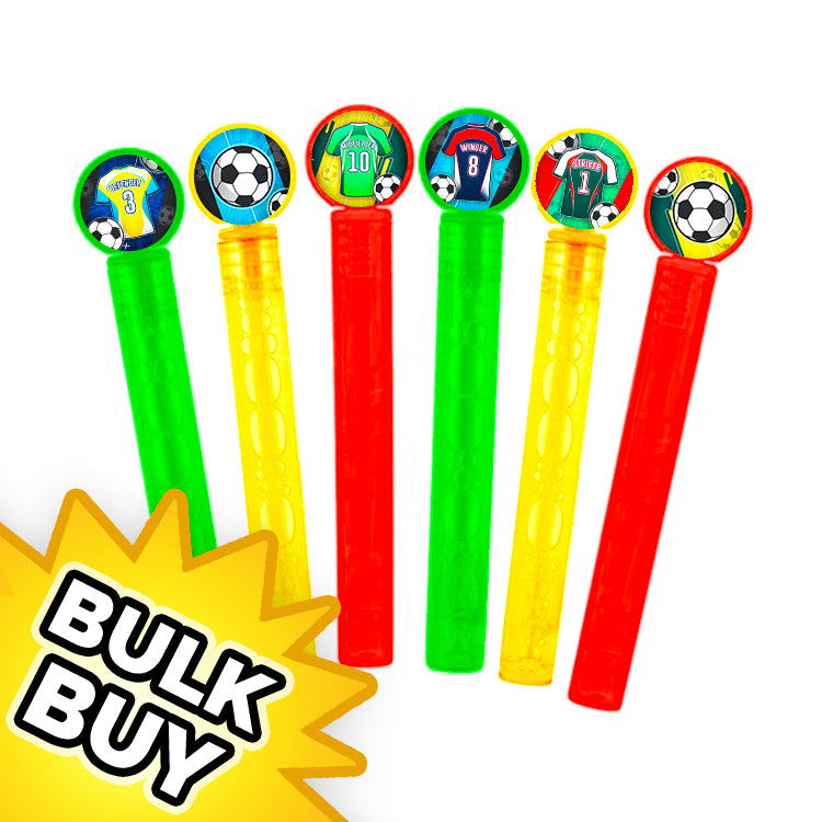 Football Bubble Tubes x 72 ( BULK BUY )