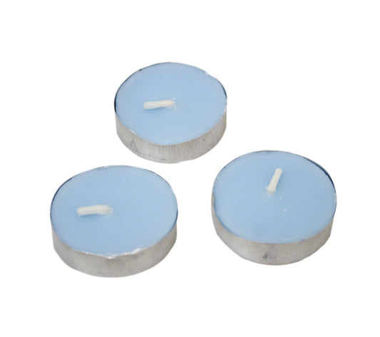 Beautifully Scented Opella Cotton Breeze 12 Tealight Candles 3.5 Hour Burn Time CD001C