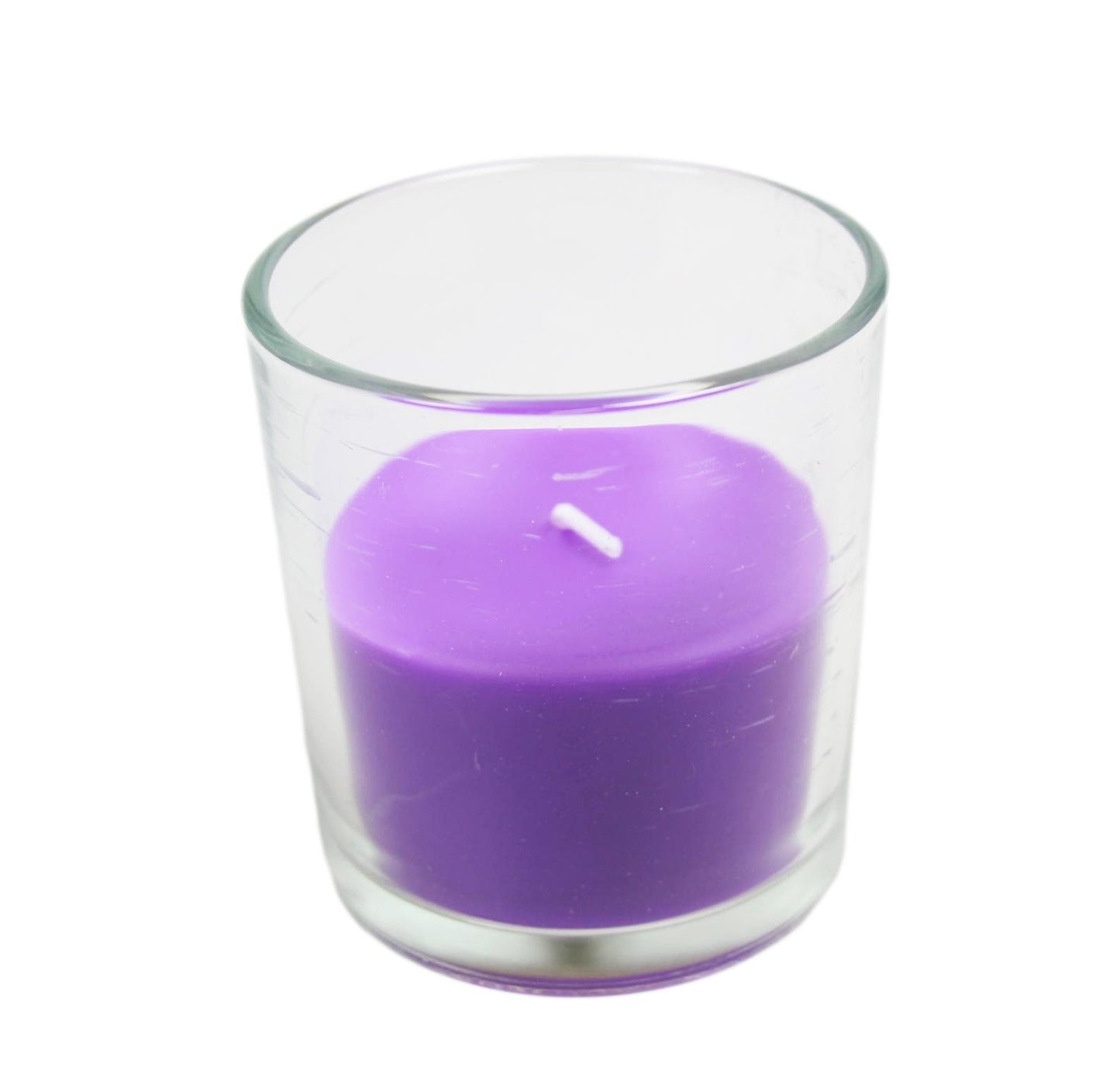Opella Scented Candle In Glass Jar Lavender Fragrance 5 x 6.5 cm CDJARL