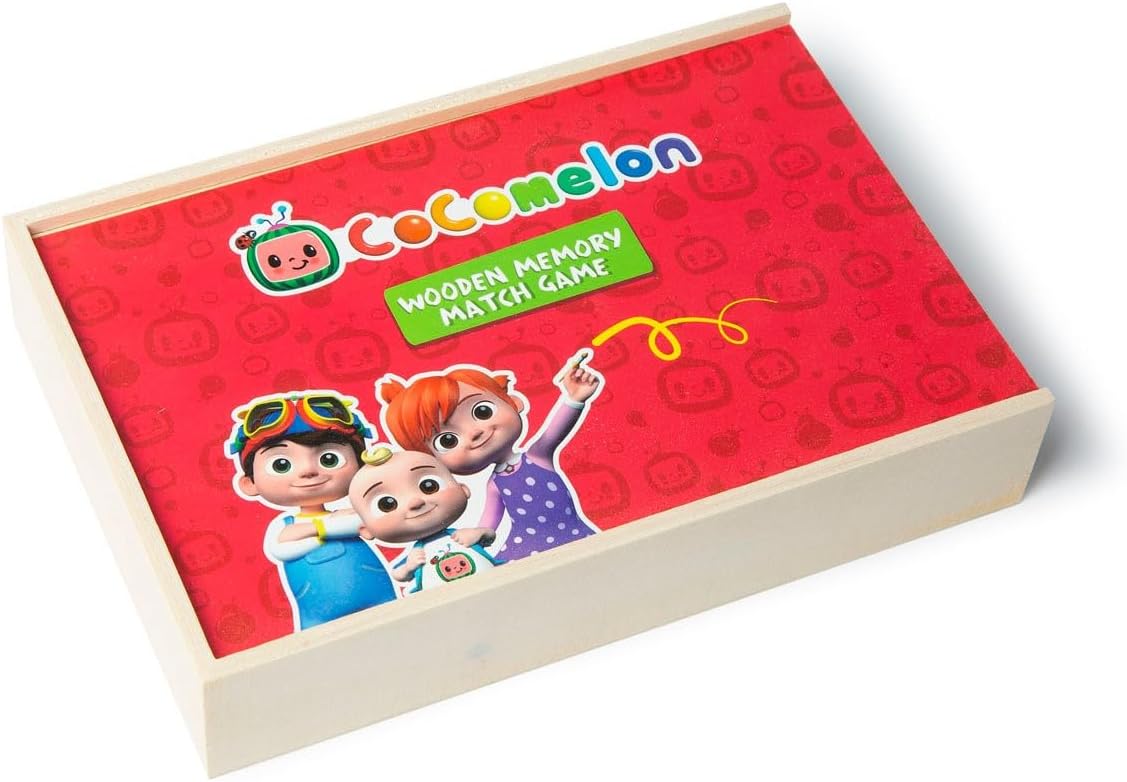CoComelon Wooden Memory Match Game