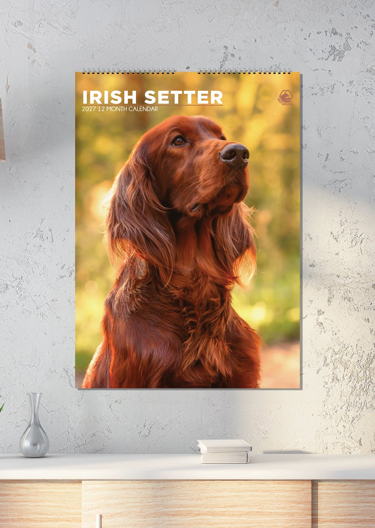 Irish Setter - A3 Calendar 2027