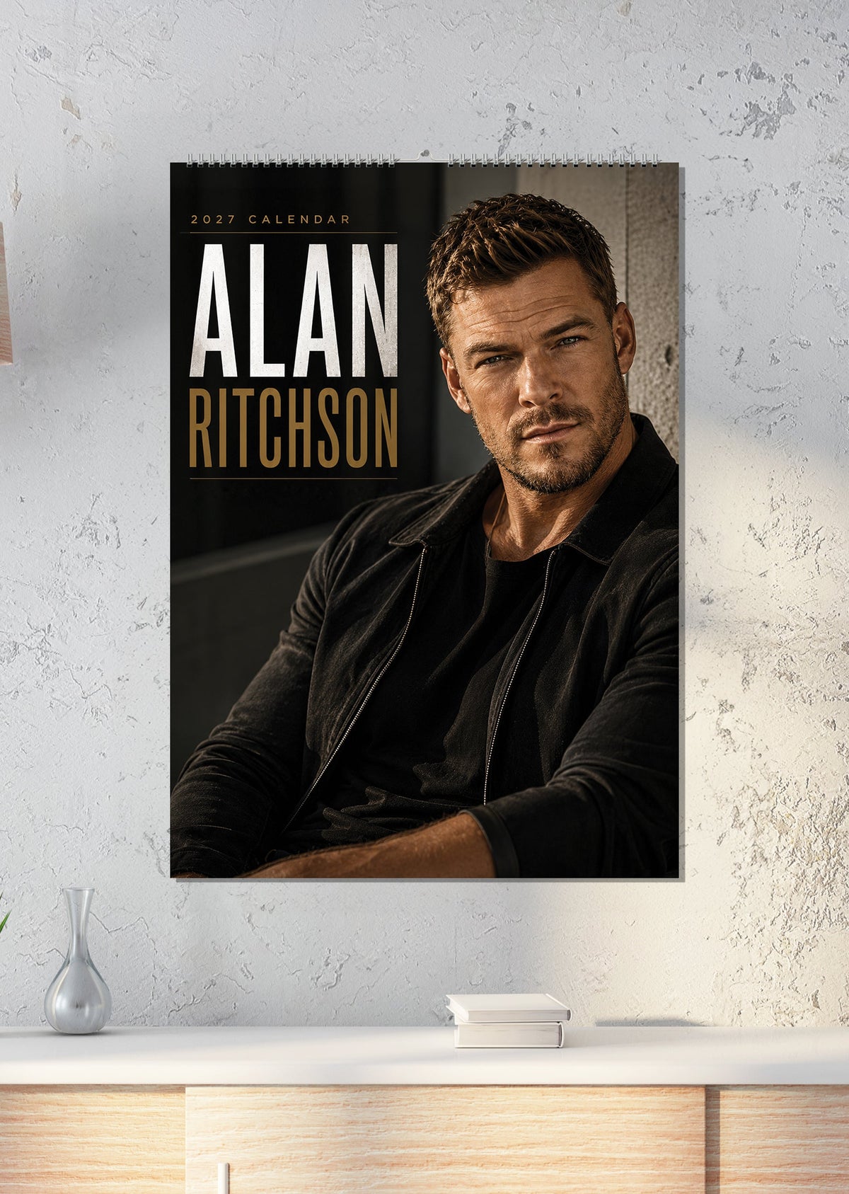 Alan Ritchson - A3 Calendar 2027