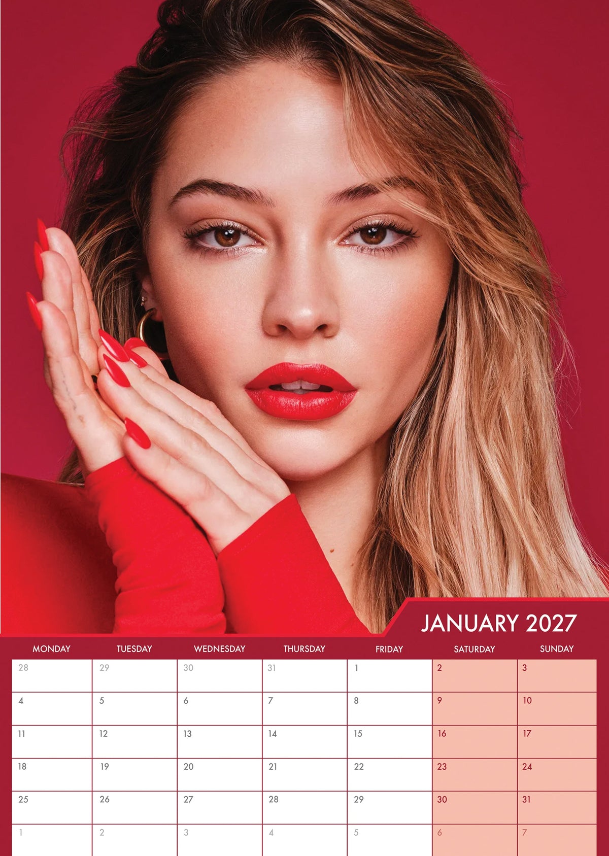 Madelyn Cline - A3 Calendar 2027