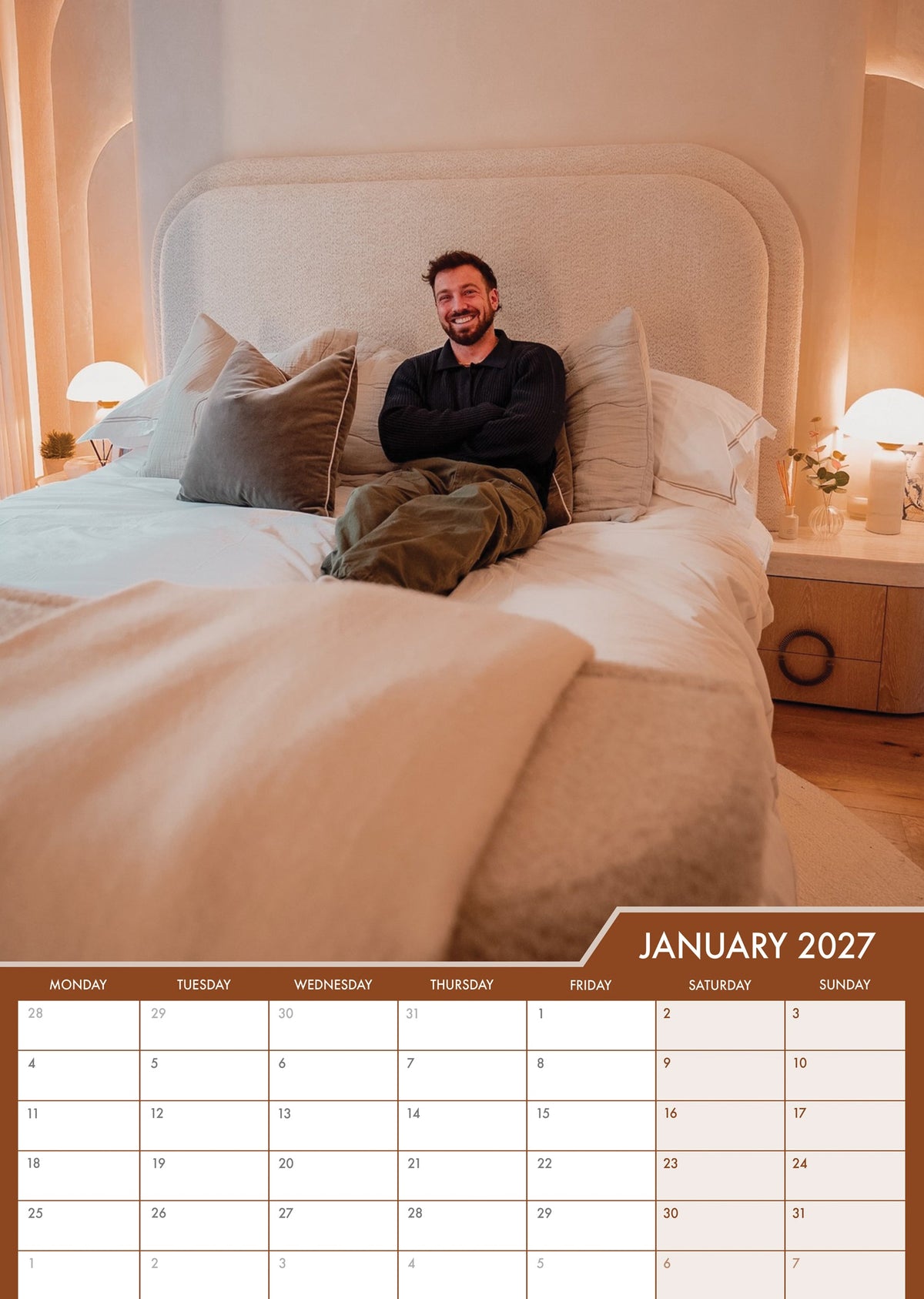 Sam Thompson - A3 Calendar 2027