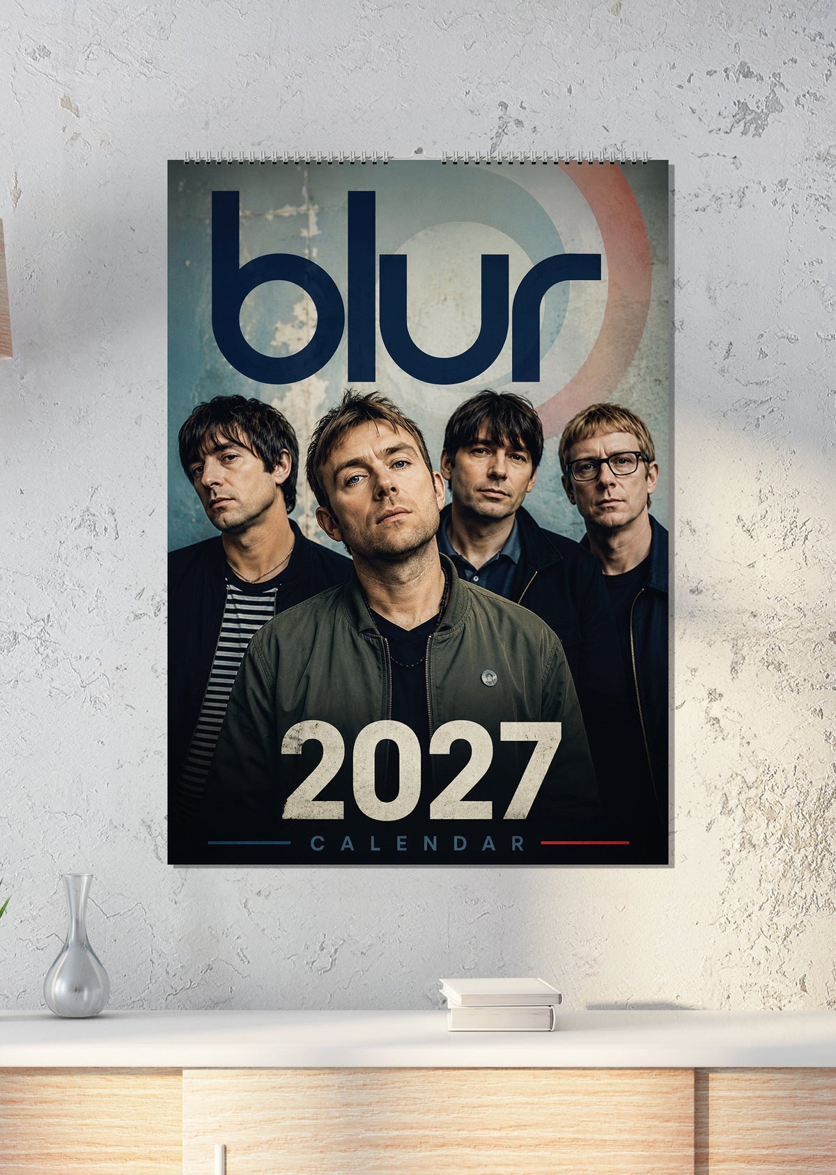 Blur - A3 Calendar 2027