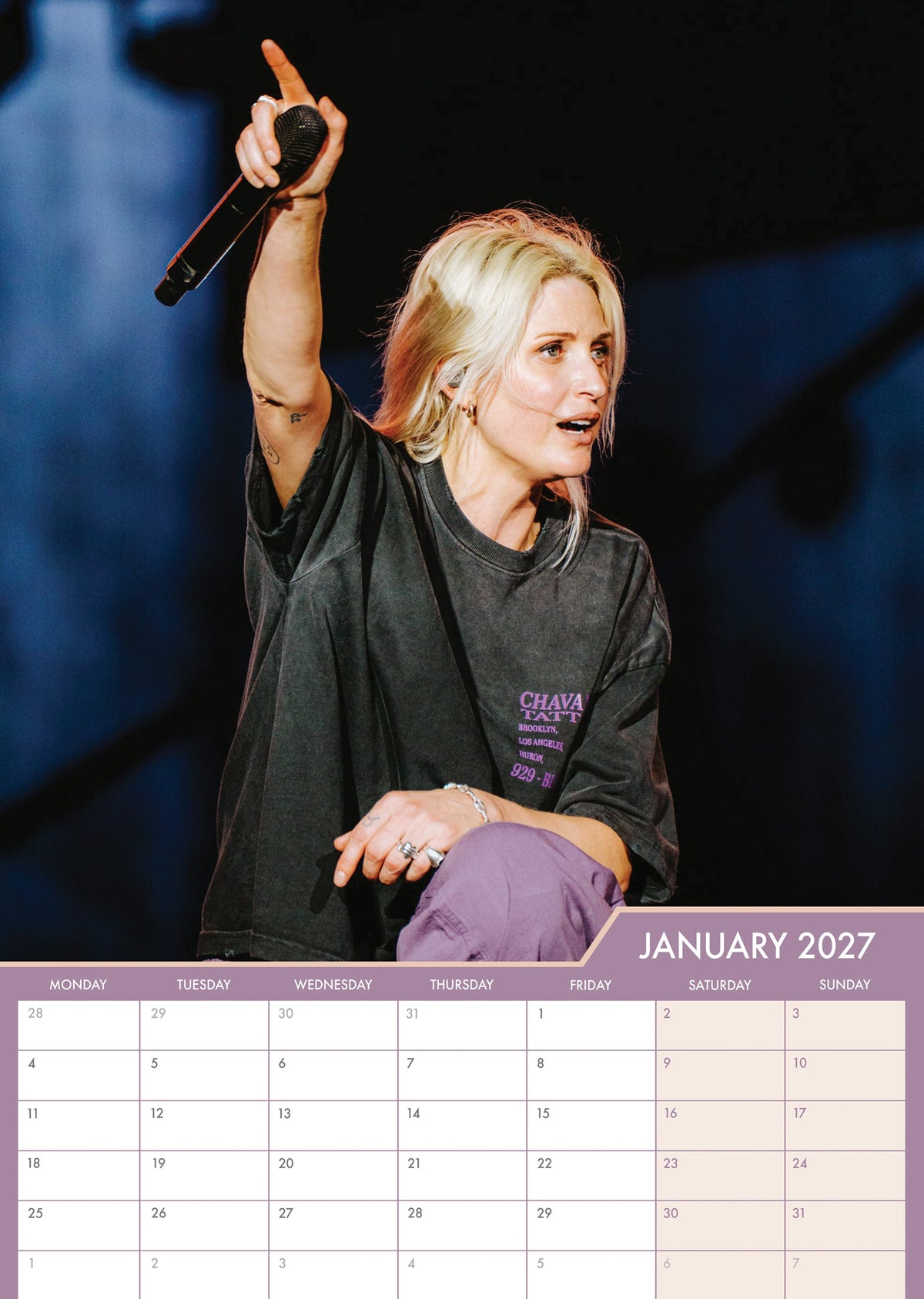 Linkin Park - A3 Calendar 2027