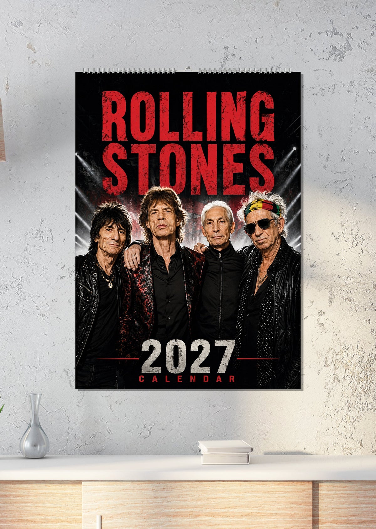 The Rolling Stones - A3 Calendar 2027