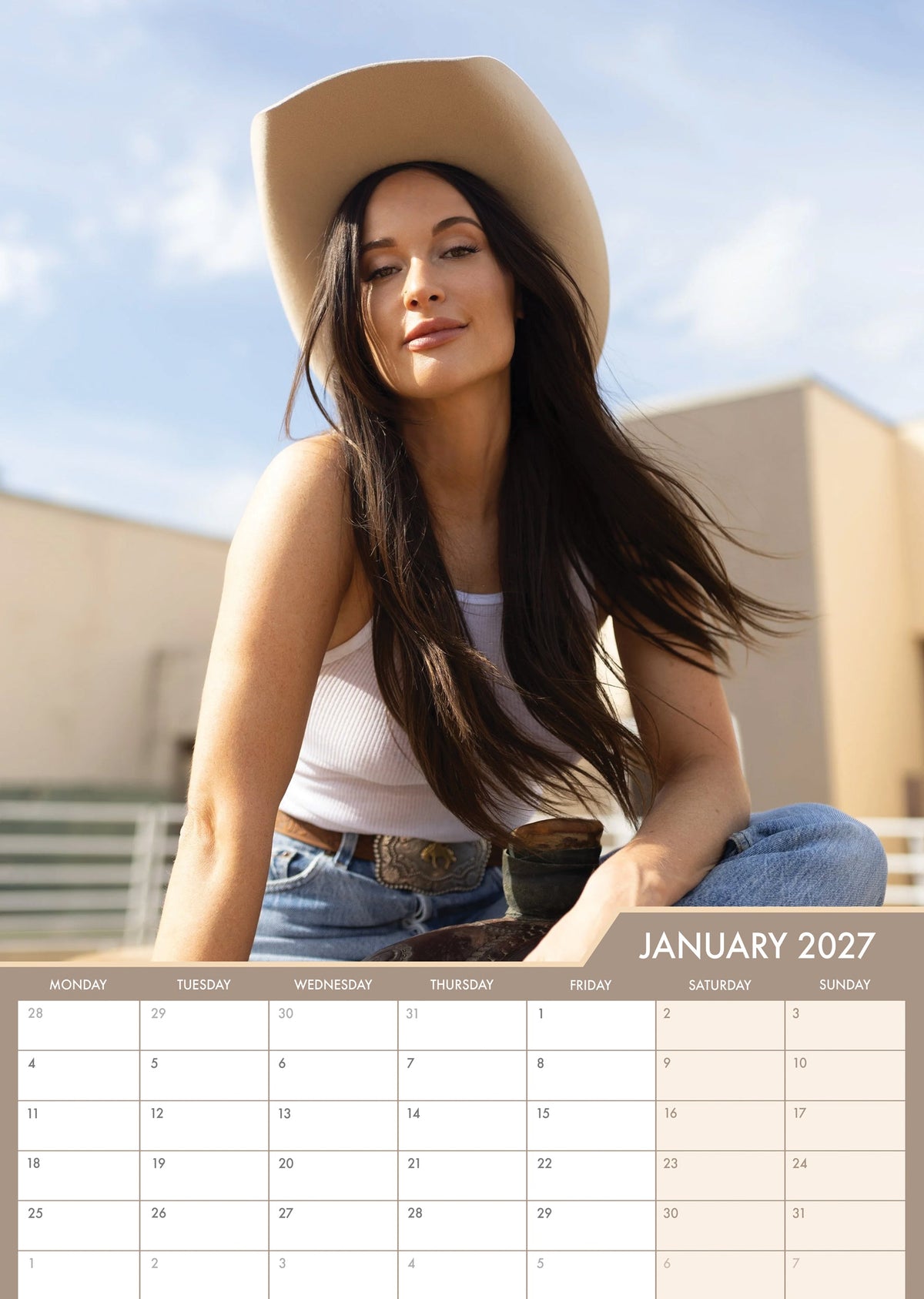 Kacey Musgraves - A3 Calendar 2027