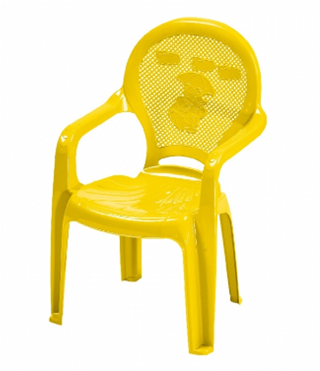 Children's Plastic Indoor Chair Assorted Colours CT030