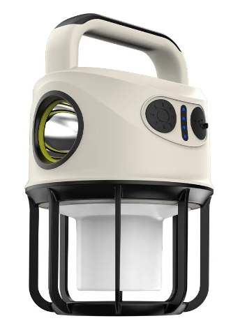 USB-C Rechargeable Camping Light Lantern 16 x 11 cm Dual Light Source Assorted Colours 7157