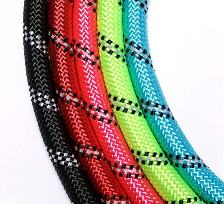 Dog Leash Lead Rope Foam Grip Steel Spring Buckle Clip Assorted Colours 6717