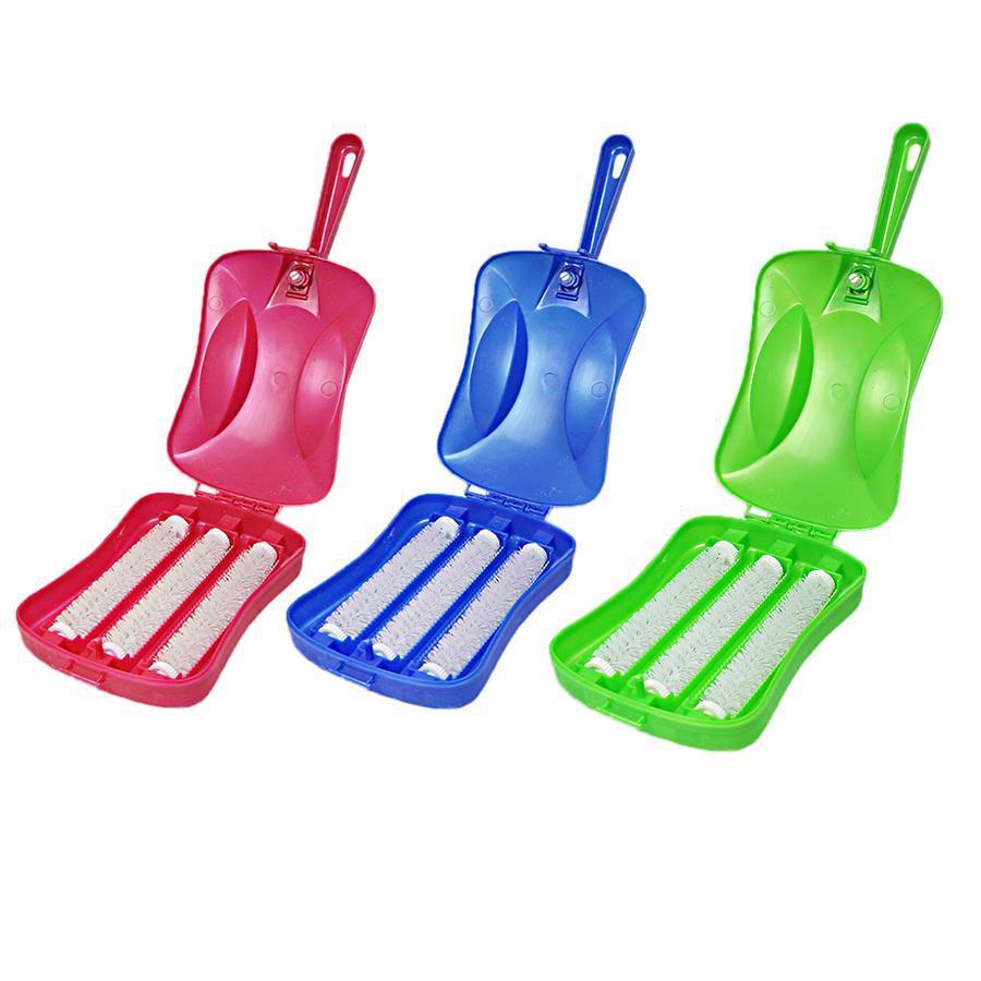 Carpet Crumb Brush Collector Handheld Sweeper Home Cleaner Assorted Colours 3839