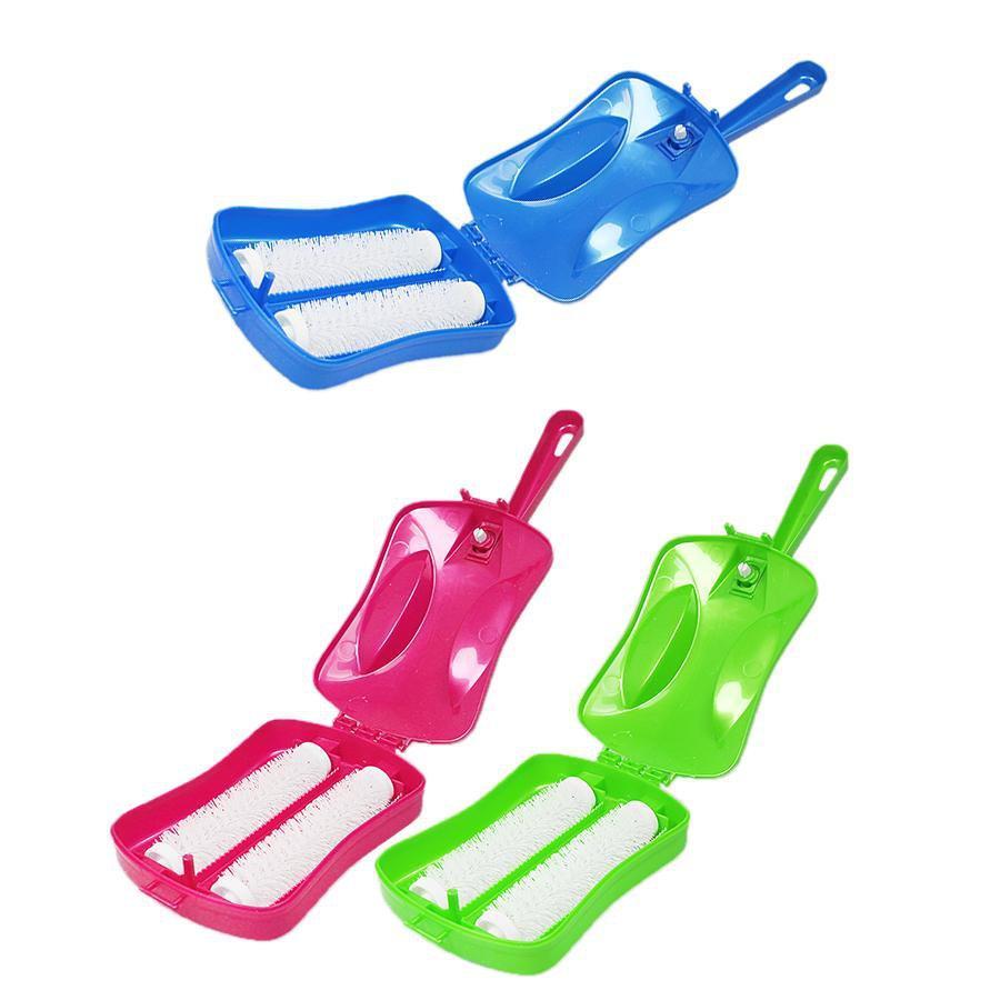 Carpet Crumb Brush Collector Handheld Table Sweeper Assorted Colours 3840