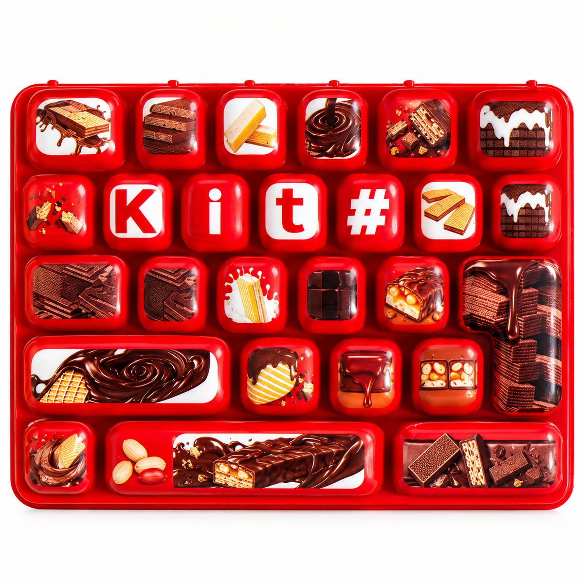 Squishy Snack Keyboard - 4 to Collect