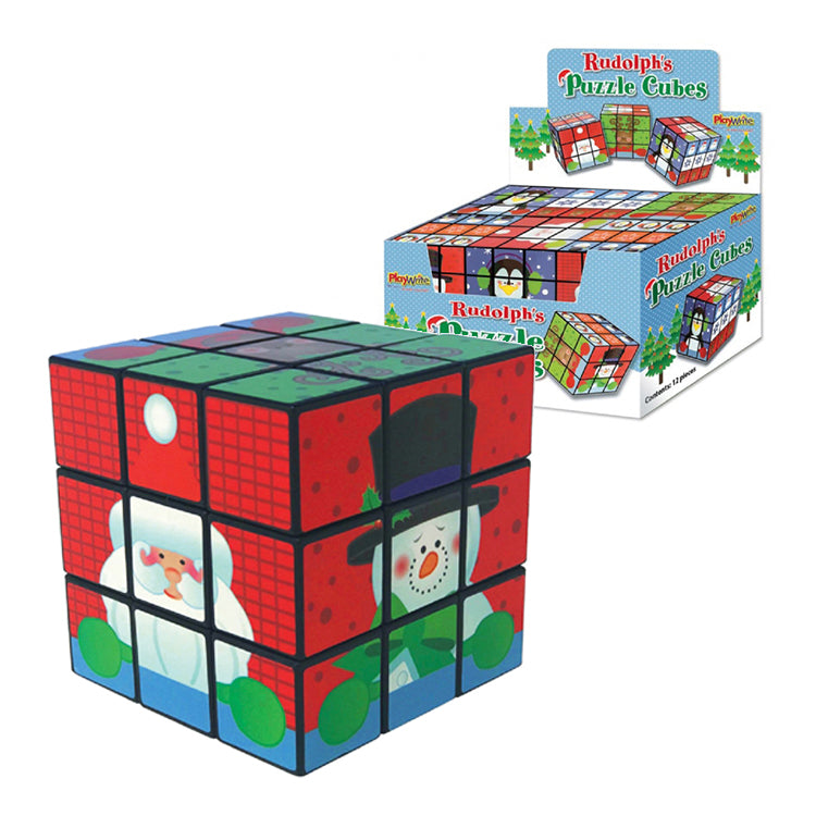 Xmas Magic Puzzle Cube Large