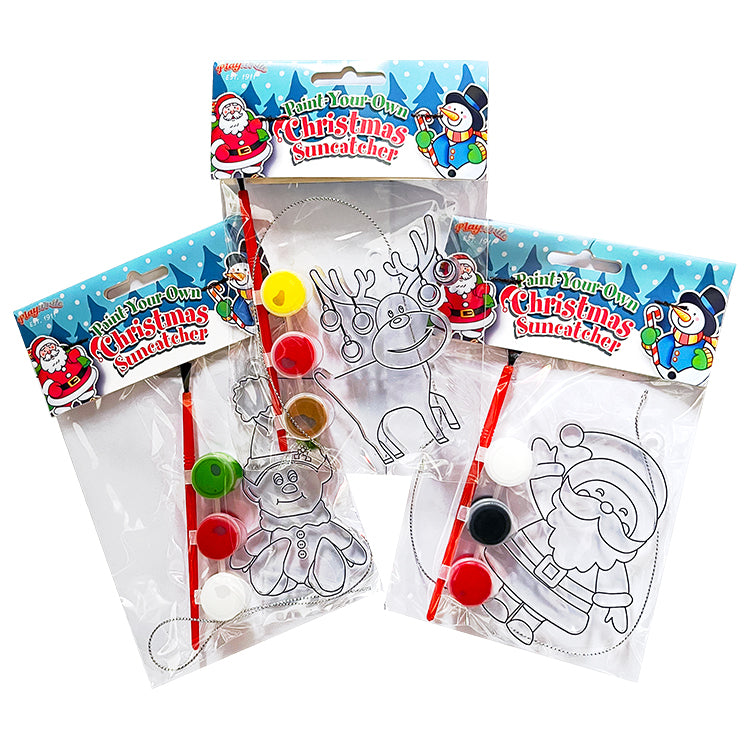 Xmas Suncatcher Decoration Set
