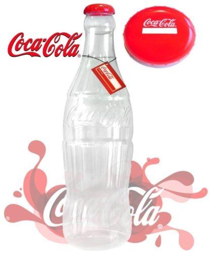 Small Coca Cola Plastic Money Bottle Piggy Bank