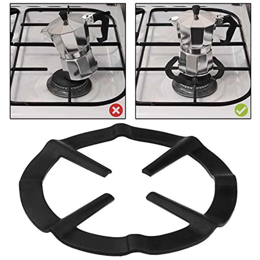 Coffee Plate Iron Cast Hot Hob Tea Coffee Plate Black Suitable for All Hob Types 3423 A
