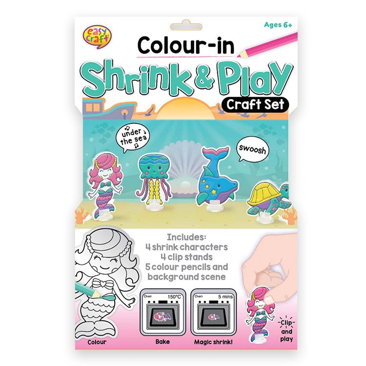 Mermaids Super Shrink And Play Kit