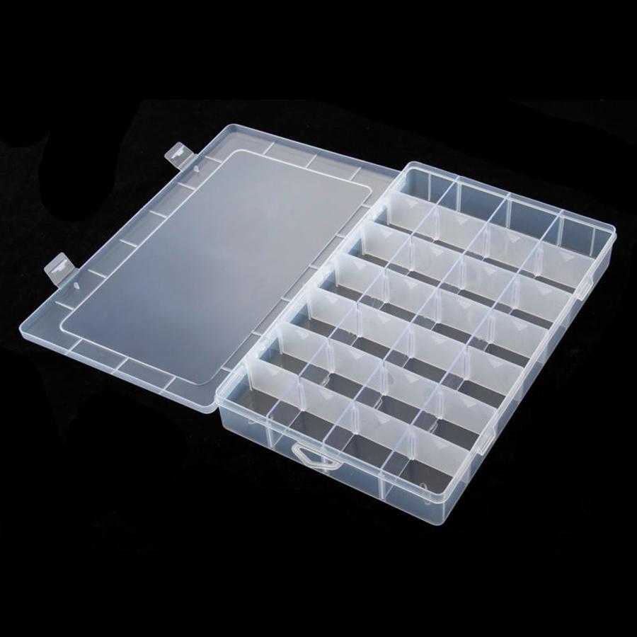 Compartment Storage DIY Sewing Crafts Tablet Storage Box 1074