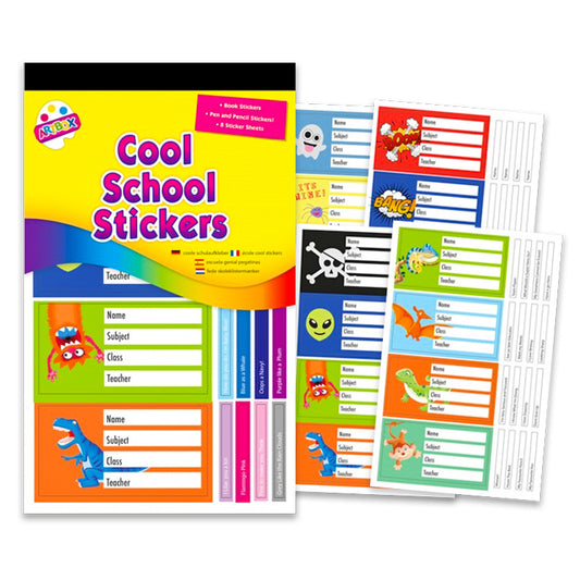 School Bumper Sticker Pad Boys