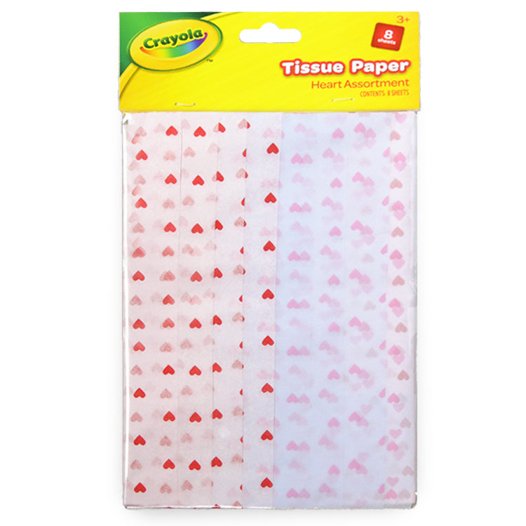 Crayola Hearts Tissue Paper Pack