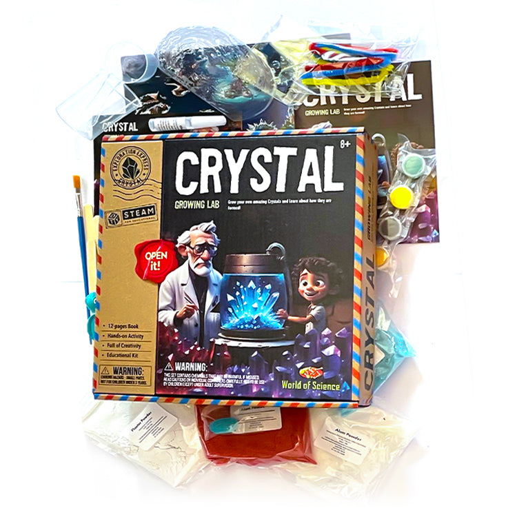 Deluxe Crystal Growing Jumbo Lab Kit