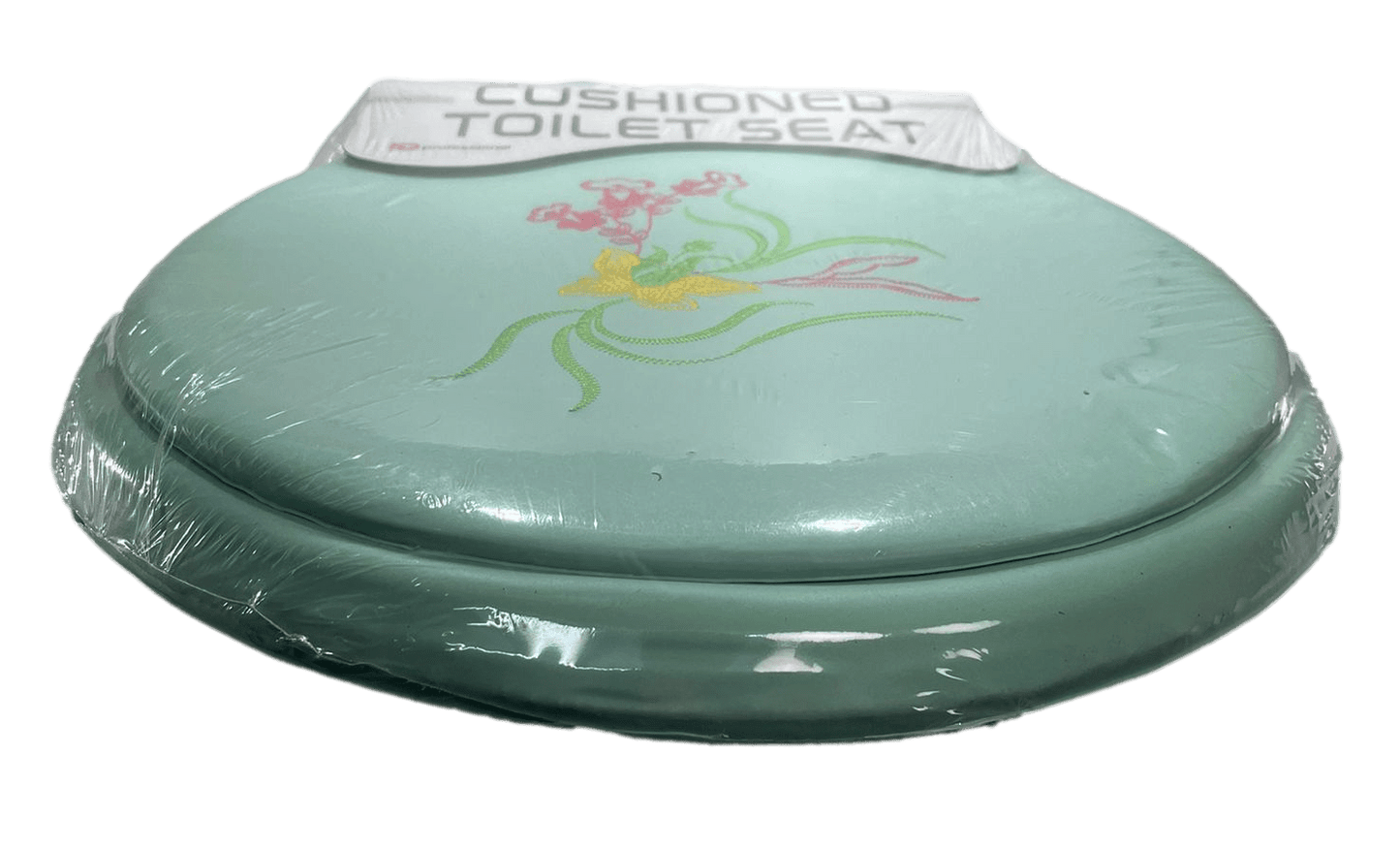 Cushioned Toilet Seat with Embroidery Design Assorted Designs and Colours 2024