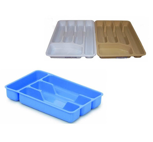 Small Cutlery Tray Assorted Colours Random Sent x 1 Home Kitchen D14000