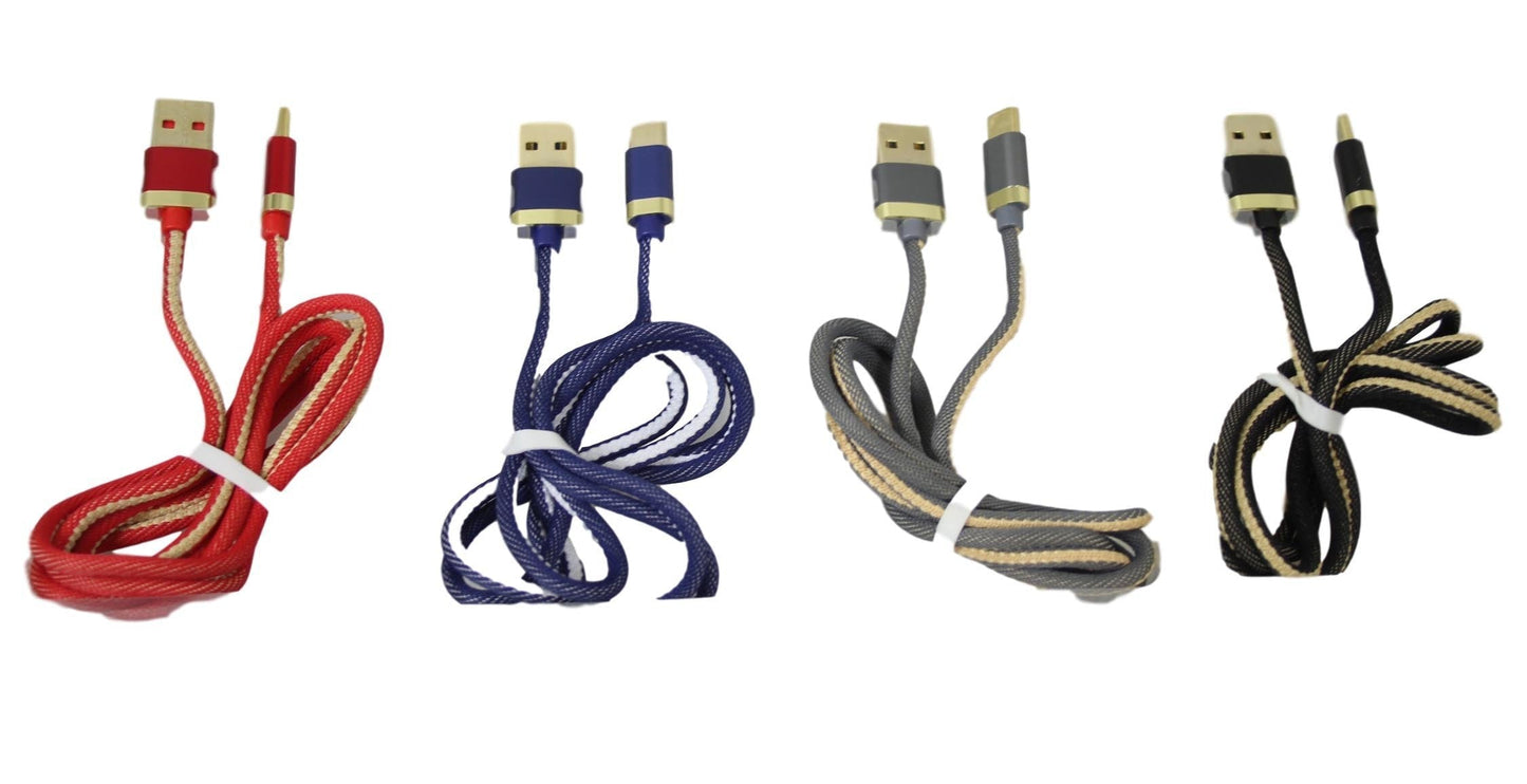 Honyu Data Cable Quick Charge Fast Charge 24A USB Charging Anti Knot 100cm 5486