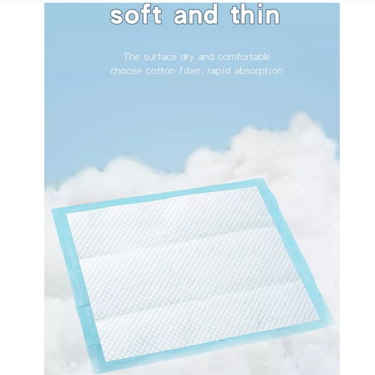 XL Size Pet Dog & Puppy Training Pads 60 x 90 cm Pack of 6
