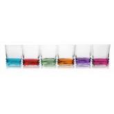 Elegan Coloured Whiskey Glasses 315cc Set of 6 ELG360OPTO
