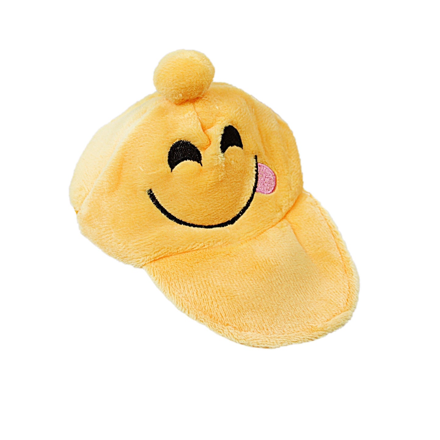 Emoji Soft Hat Cap Shaped Coin Purse 9 cm Assorted Designs 4956 p