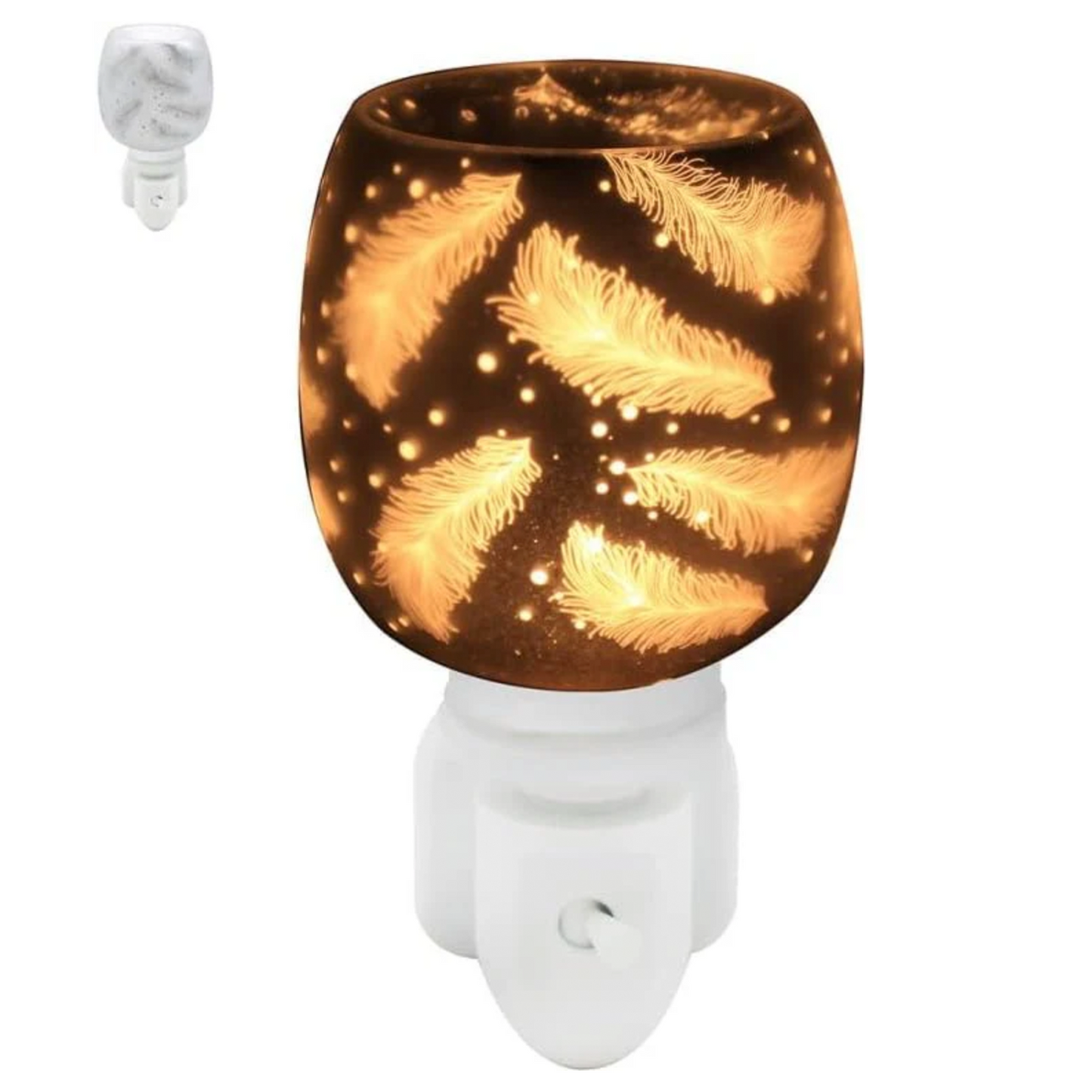 Desire Aroma Feather Plug In Electric Fragrance Oil Wax Melt Burner