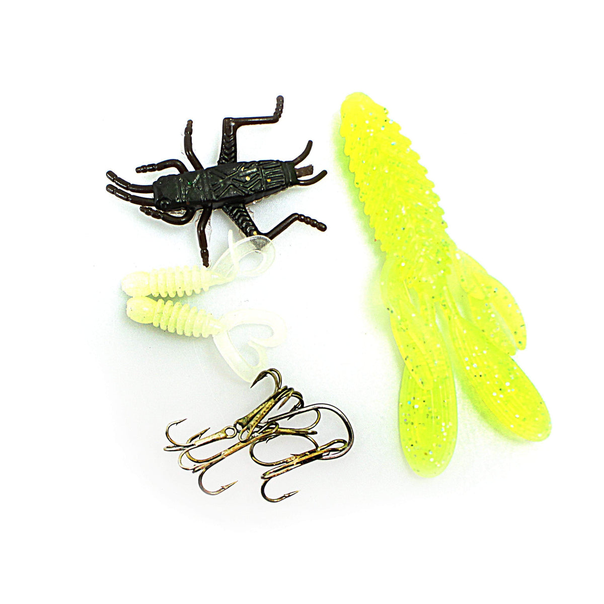 Outdoor Fishing Hooks And Bait Set Assorted Colours