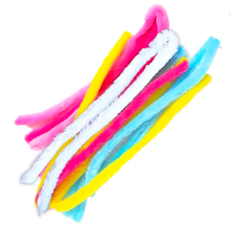 Pastel 10pk Jumbo Chenille Stems