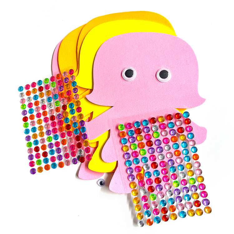 Girl Foam Shapes Craft Kit